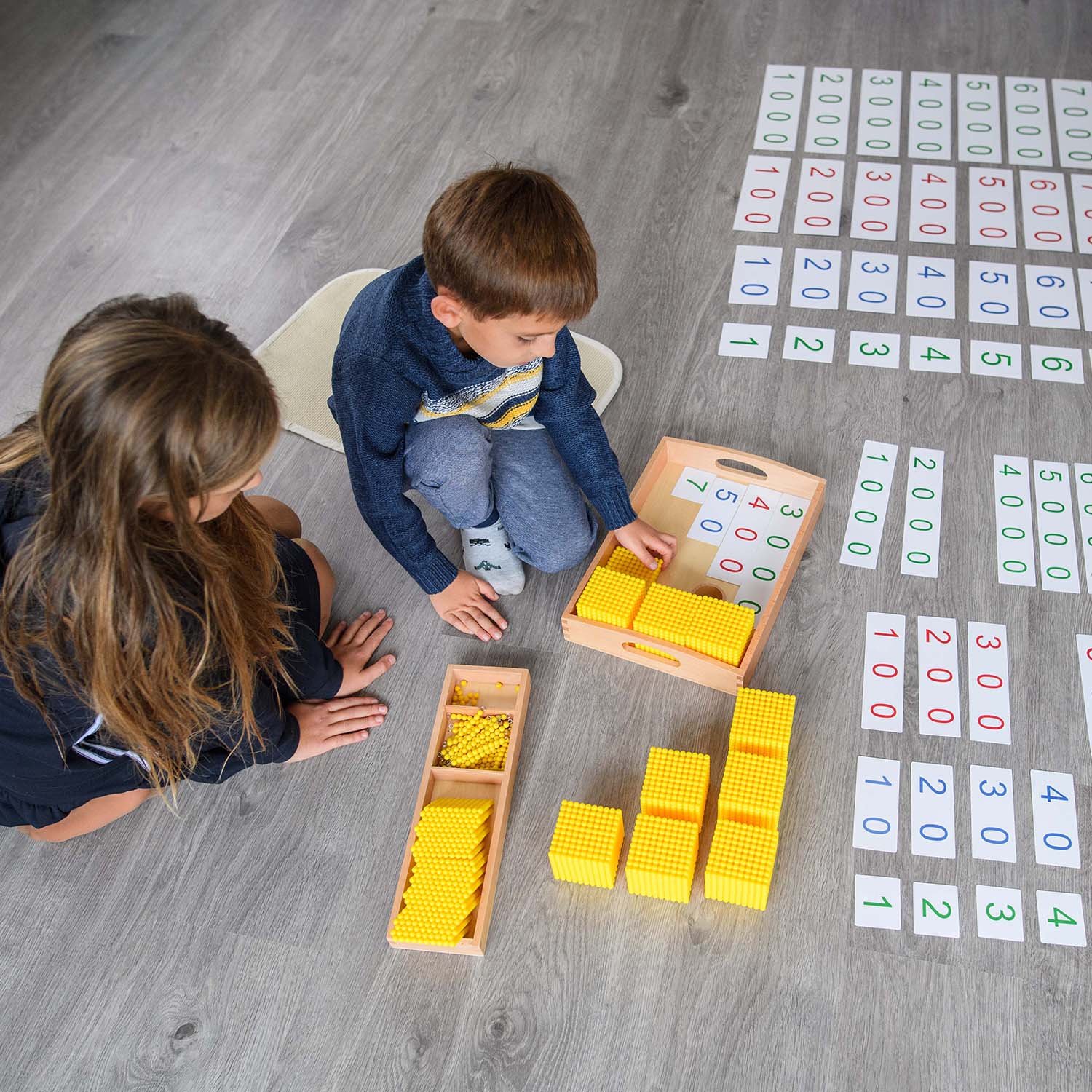 Jeux éducatif montessori : Matériel Montessori 1, 2, 3 et 4 ans