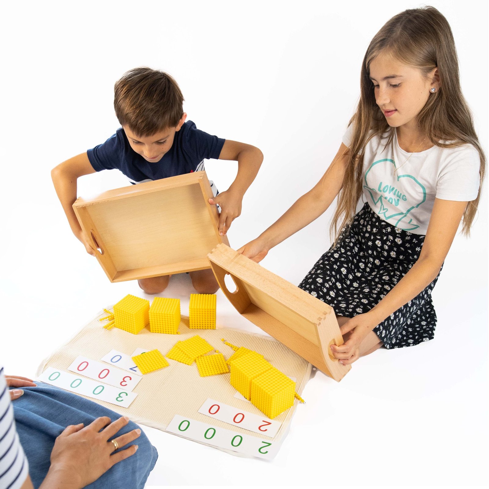 Boite de rangement cartes de langage ou images - Montessori Jeux Education  PU009