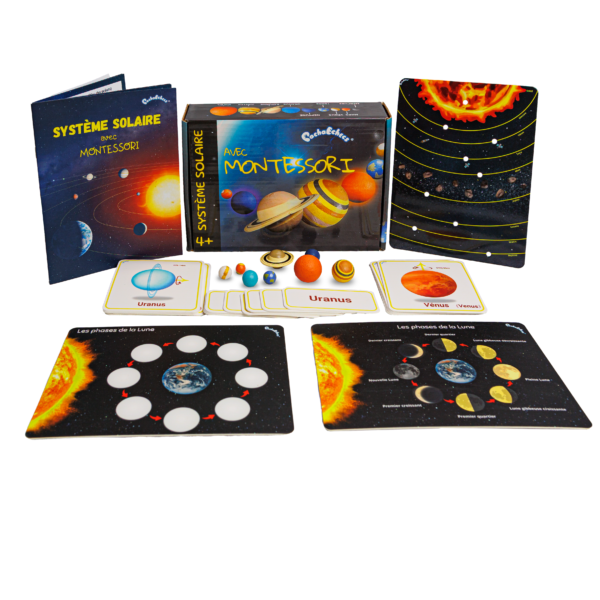 Jeu de planètes Montessori