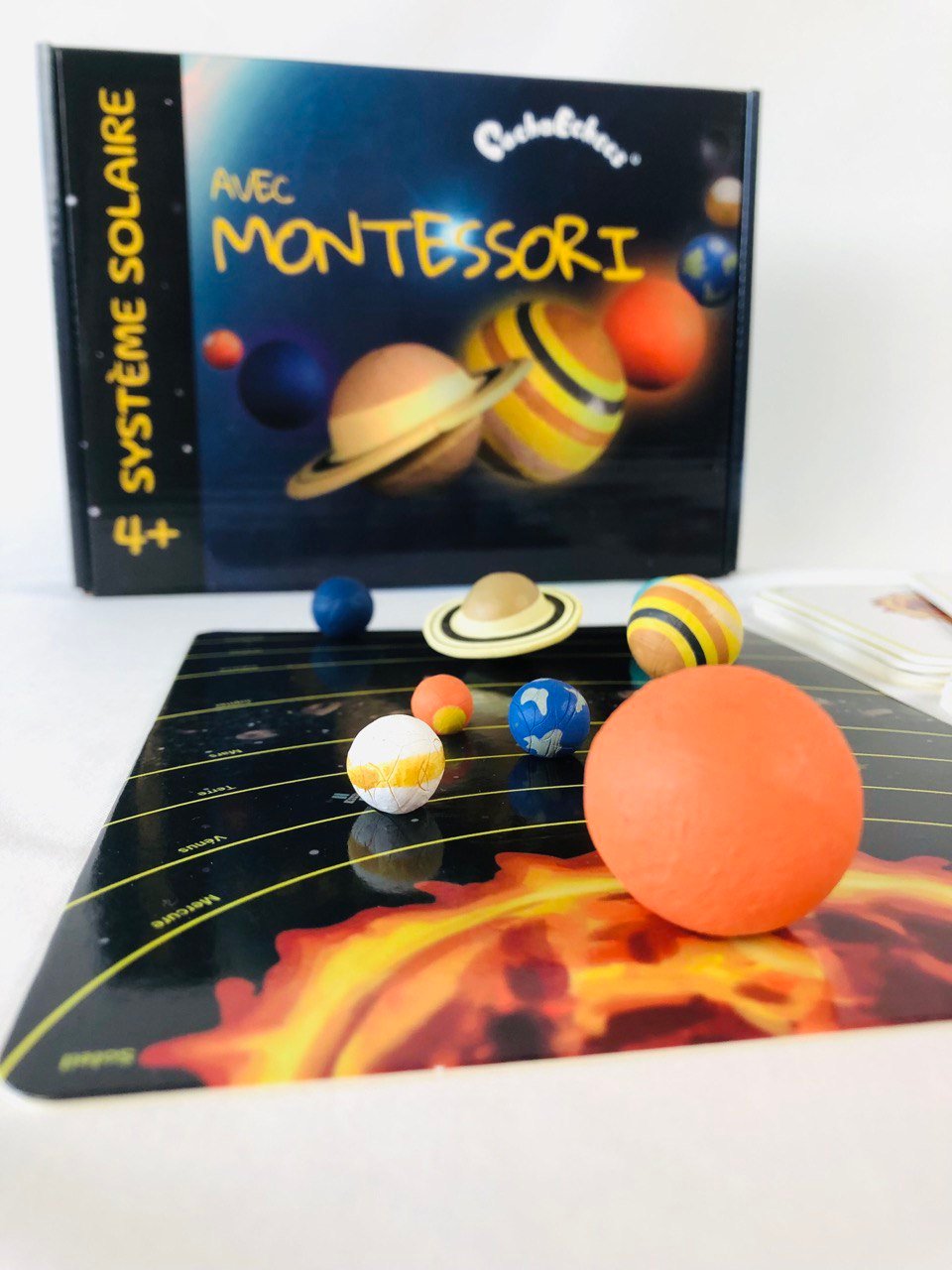 Coffret Montessori - Astronomie - Coffret éducatif enfant 5 ans et +